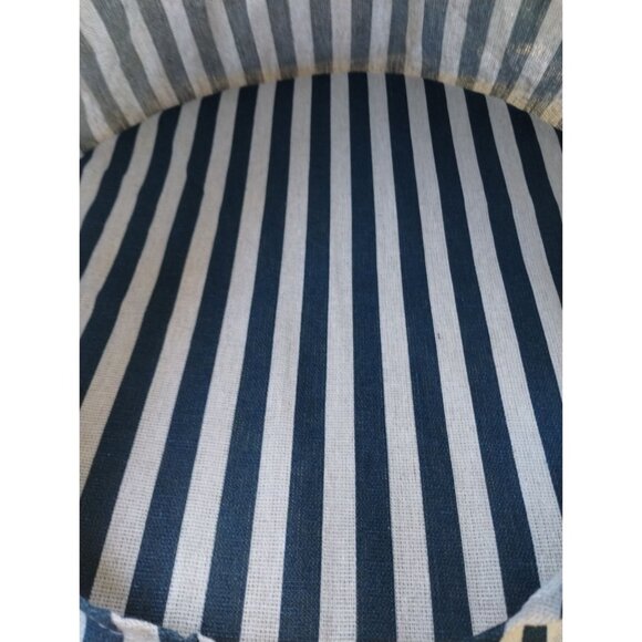 Small Cat Hammock Hanging Bed Blue White Striped - Picture 6 of 13